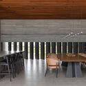 JK House / João de Barro Arquitetura - Interior Photography, Wood, Table, Chair