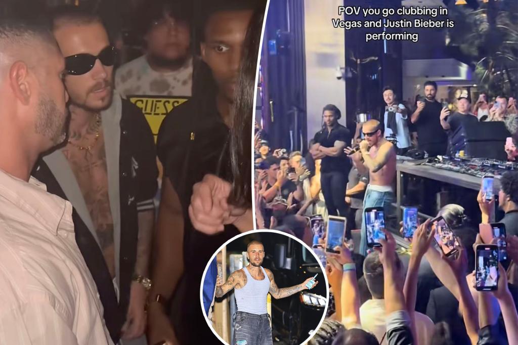 Justin Bieber impersonator tricks Vegas nightclub into letting him perform
