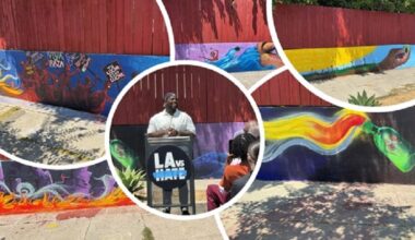 Mural “The Healing Fields” Unveiled in LA as Part of Anti-Hate Campaign