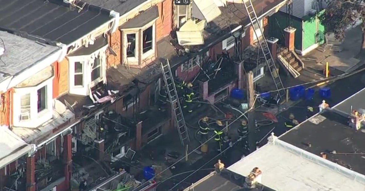 3 children, 4 adults hurt in rowhome fire in Kensington section of Philadelphia, officials say