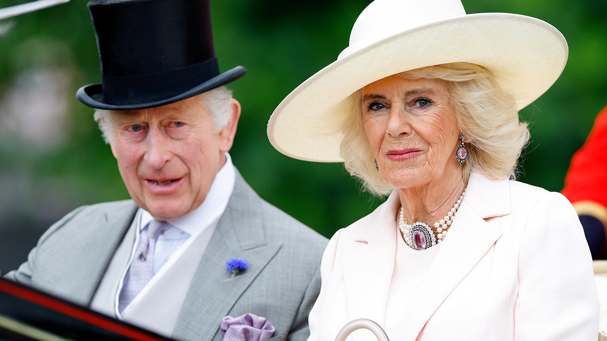 King Charles with Queen Camilla