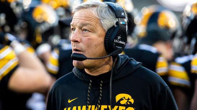 Iowa coach Kirk Ferentz