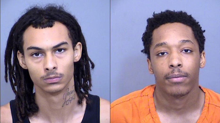 Marlon Owens, Jr. (left) and Jabriean Olin Perry (right)