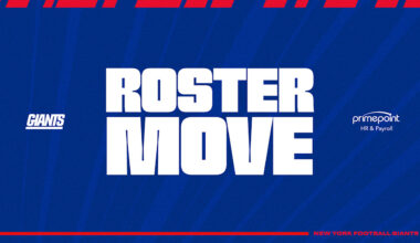 Giants release 8 players ahead of 53-man roster deadline