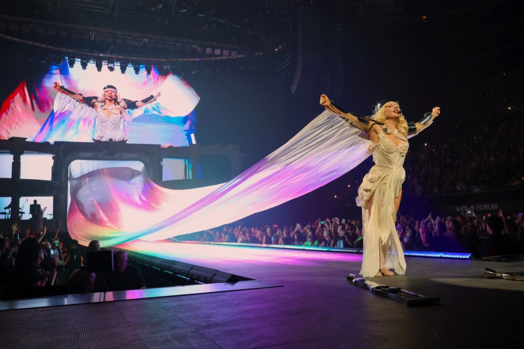 Lady Gaga Gets Emotional Over Fiancé’s Pre-Show Talk at NYC Concert