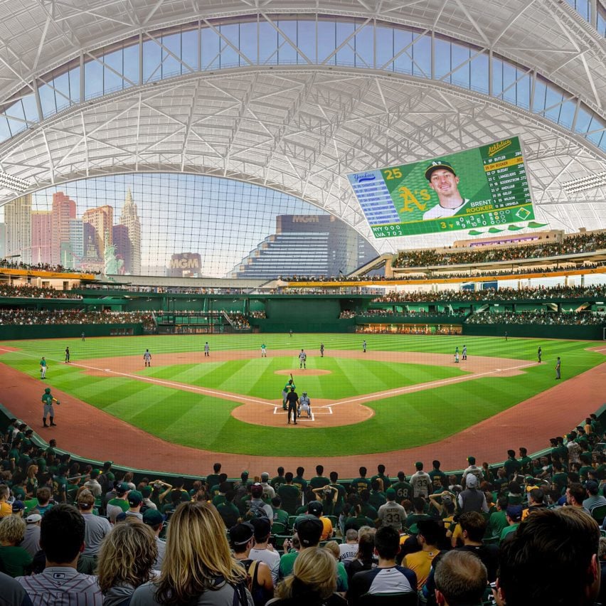 BIG baseball stadium for the Athletics