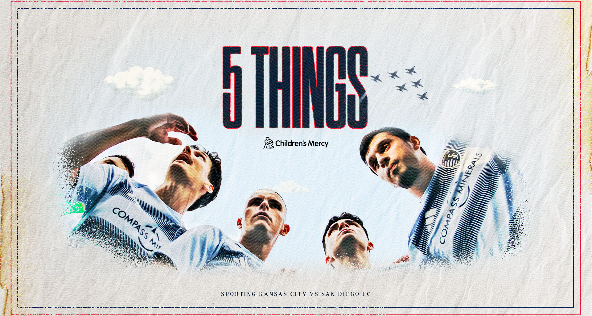 Five Things presented by Children’s Mercy Kansas City: Sporting back in action against table-topping San Diego FC | August 9, 2025