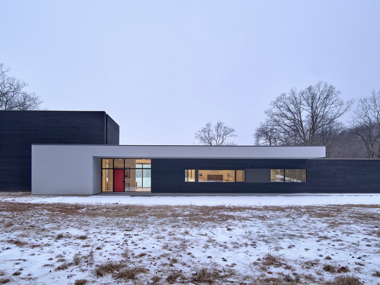 This Modern Lake House Is Inspired By Frank Lloyd Wright’s Usonian Vision