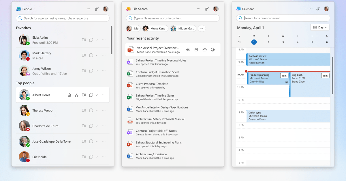 Microsoft releases lightweight Office taskbar apps for Windows 11