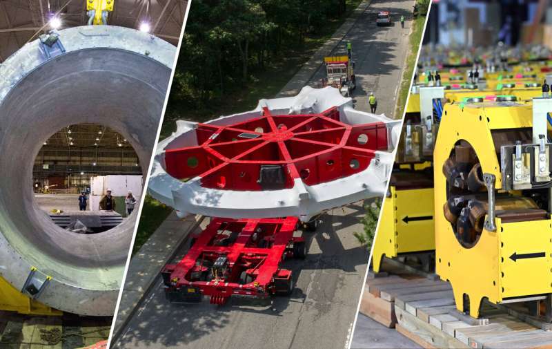 Massive magnets are on the move