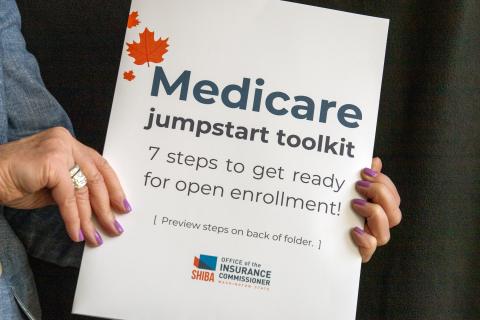 Picture of the Medicare jumpstart toolkit folder