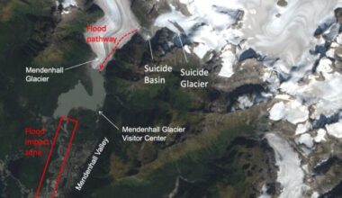 Imminent "glacial outburst" flooding threat in Alaska prompts disaster declaration
