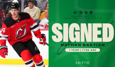 Dallas Stars sign forward Nathan Bastian to one-year, one-way contract
