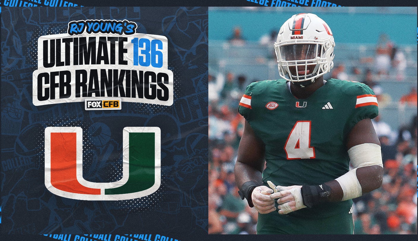 2025 Miami (FL) Football Predictions: Hurricanes Ranked 18th in RJ Young's Ultimate 136