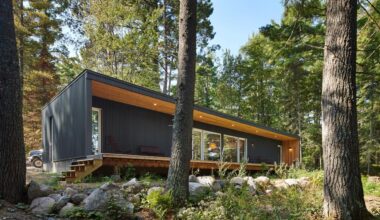 Modern Cabin In Minnesota Is Perfect For Artists & Nature Lovers
