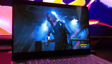 Cyberpunk 2077 on ROG Zephyrus G14 laptop