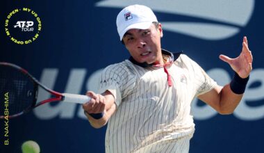 Brandon Nakashima reached the fourth round at the US Open in 2024.