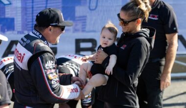 NASCAR Legend Tony Stewart Melts Fans With Heartwarming Photo of Son Dominic at the Track