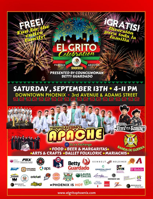 Experience the Magic of Phoenix's Biggest El Grito Celebration! (FREE FAMILY EVENT) at Downtown Phoenix Phoenix