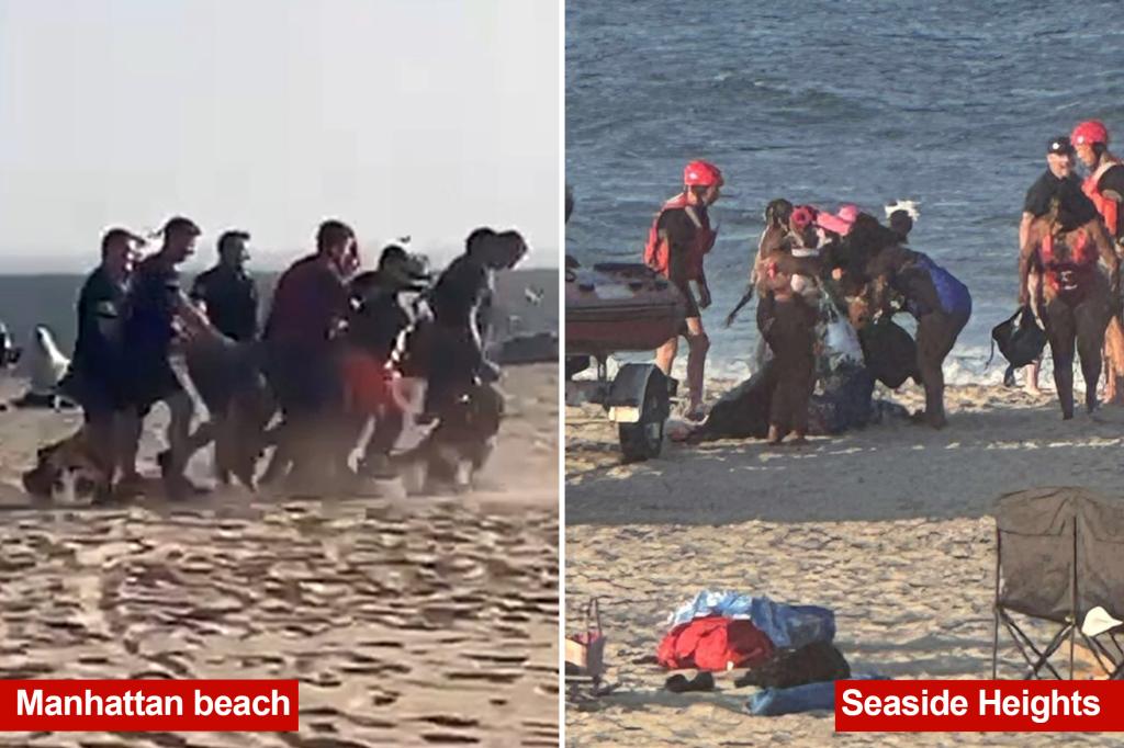Swimmer dies in NYC beach, another at Jersey Shore