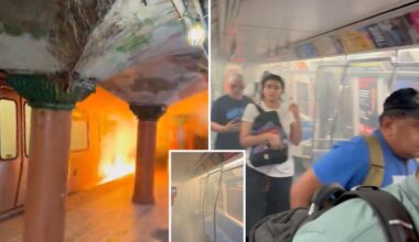 Chaos hits NYC morning rush hour as PATH lines suspended over fire investigation