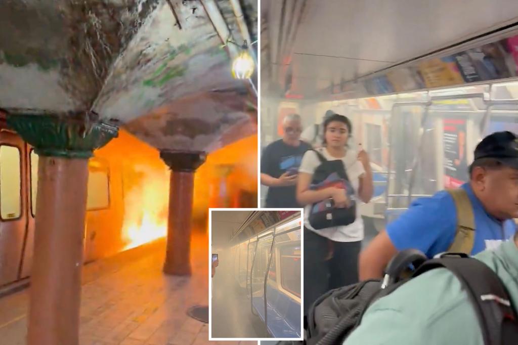 Chaos hits NYC morning rush hour as PATH lines suspended over fire investigation