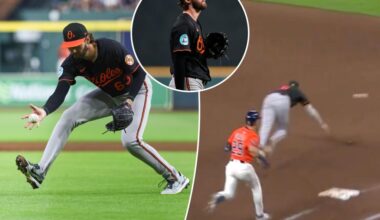 Orioles' Brandon Young loses perfect game bid in heartbreaking fashion