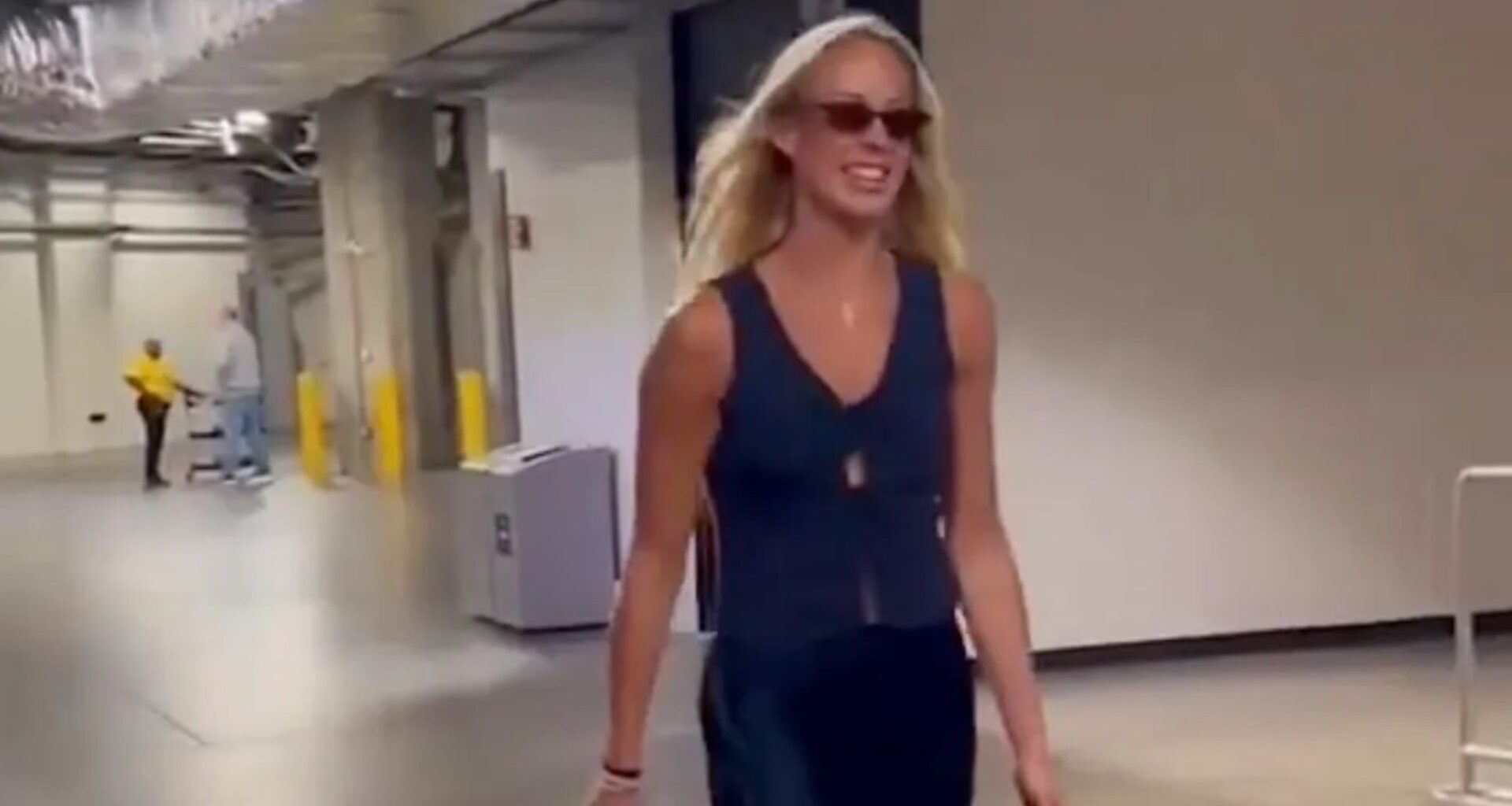 Sophie Cunningham forced to walk to Indiana Fever game in high heels after car breaks down on way to arena
