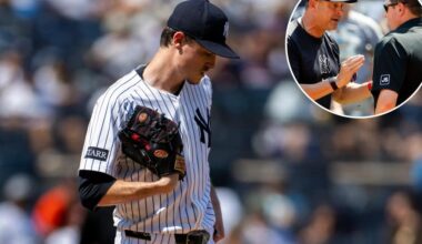 Max Fried joins in Aaron Boone's frustrations with umpire's questionable strike calls