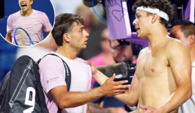 Ben Shelton has tense exchange with Flavio Cobolli after 'gesture'