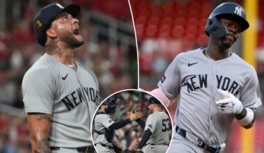 Yankees hang on for much-needed win over Cardinals