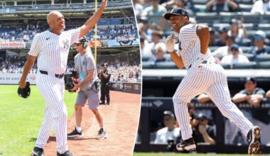 Mariano Rivera tears Achilles in Yankees Old-Timers' Day nightmare