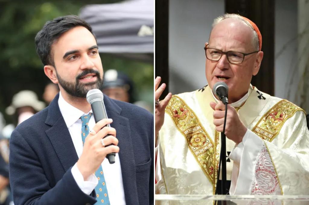 Zohran Mamdani holds private meeting with Archbishop Dolan to discuss 'broad range of issue' in NYC mayoral race