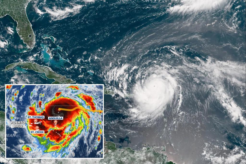 Hurricane Erin explodes into monster Category 5 storm