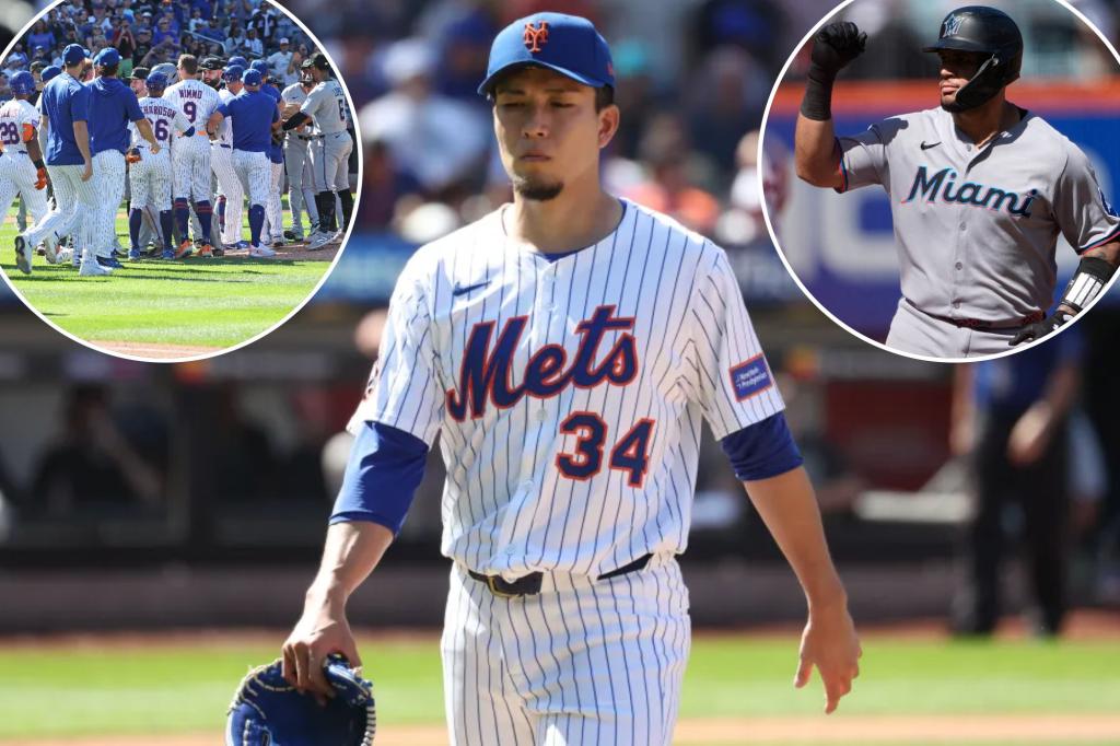 Volatile Mets drop series to Marlins after Kodai Senga's latest dud