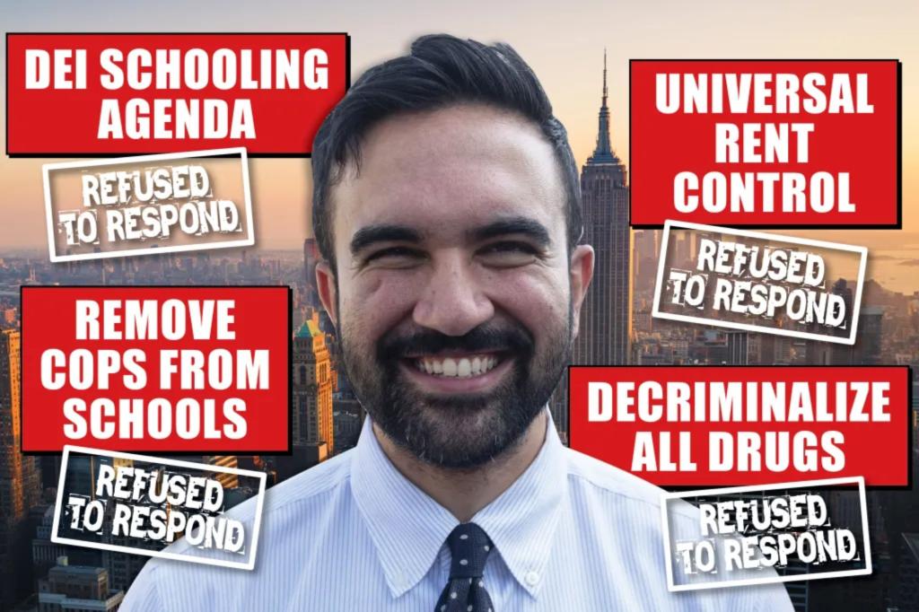 These are the outrageously radical DSA-NYC policies Zohran Mamdani refuses to say he rejects