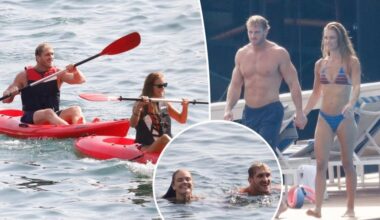 Logan Paul, Nina Agdal go kayaking in Italy ahead of wedding