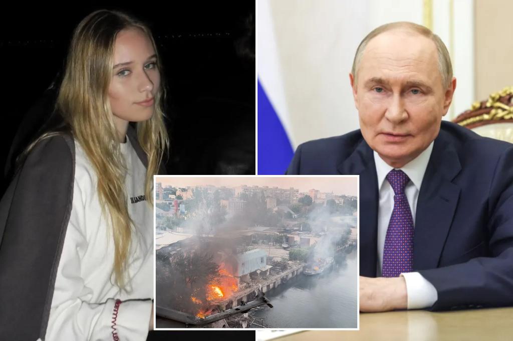Putin's 'secret daughter' laments father who killed 'millions' and 'destroyed' her life as she pivots to support Ukraine