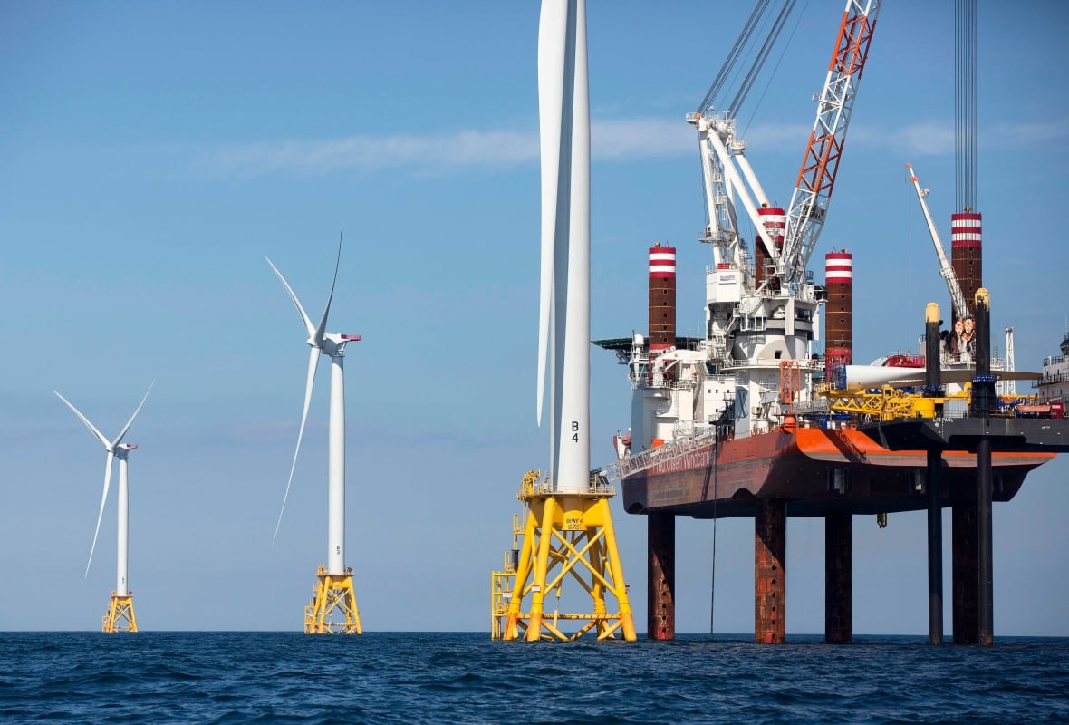 off-shore wind turbine