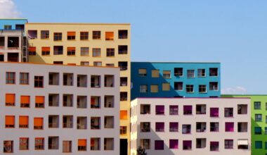 OMA's masterplan steps checkerboard of homes in tirana, albania