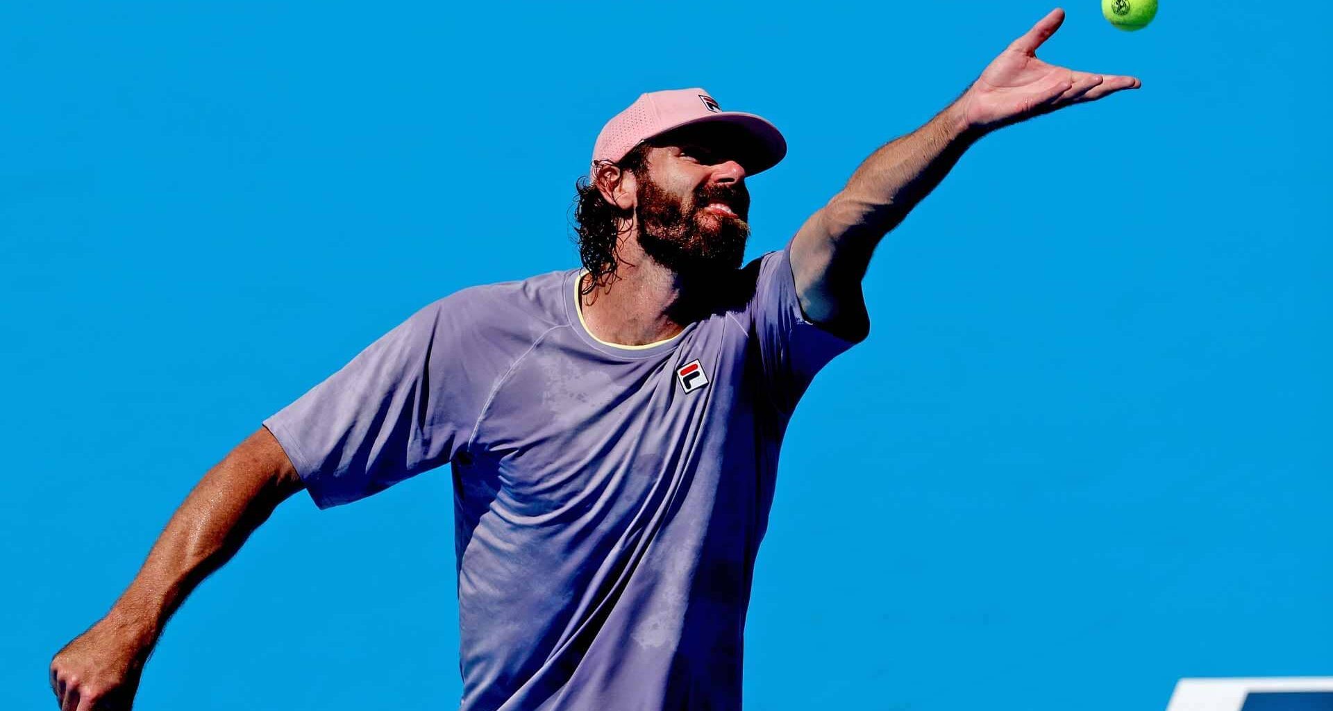 Reilly Opelka leads the ATP Tour this year in aces according to Infosys ATP Stats.