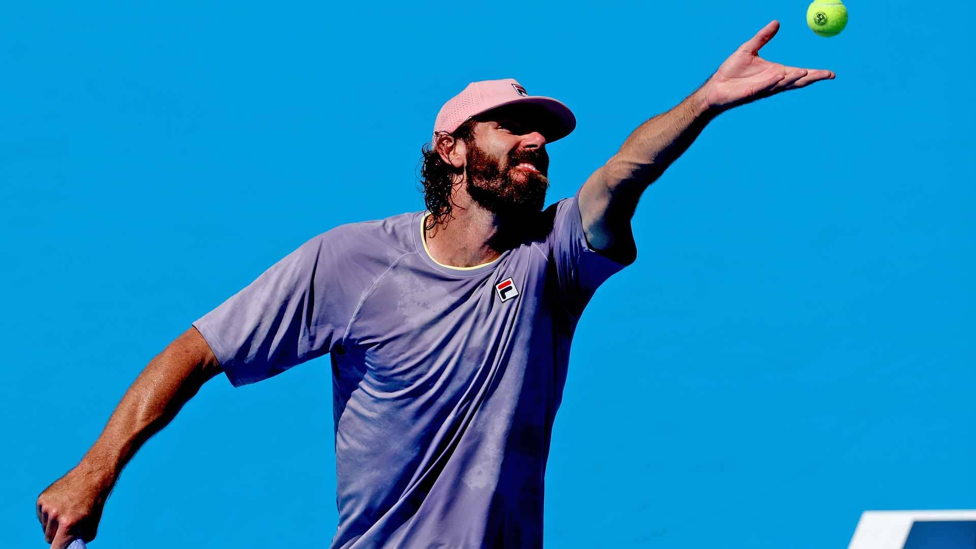 Reilly Opelka leads the ATP Tour this year in aces according to Infosys ATP Stats.