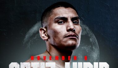 Vergil Ortiz vs Erickson Lubin official for November 8th in Fort Worth