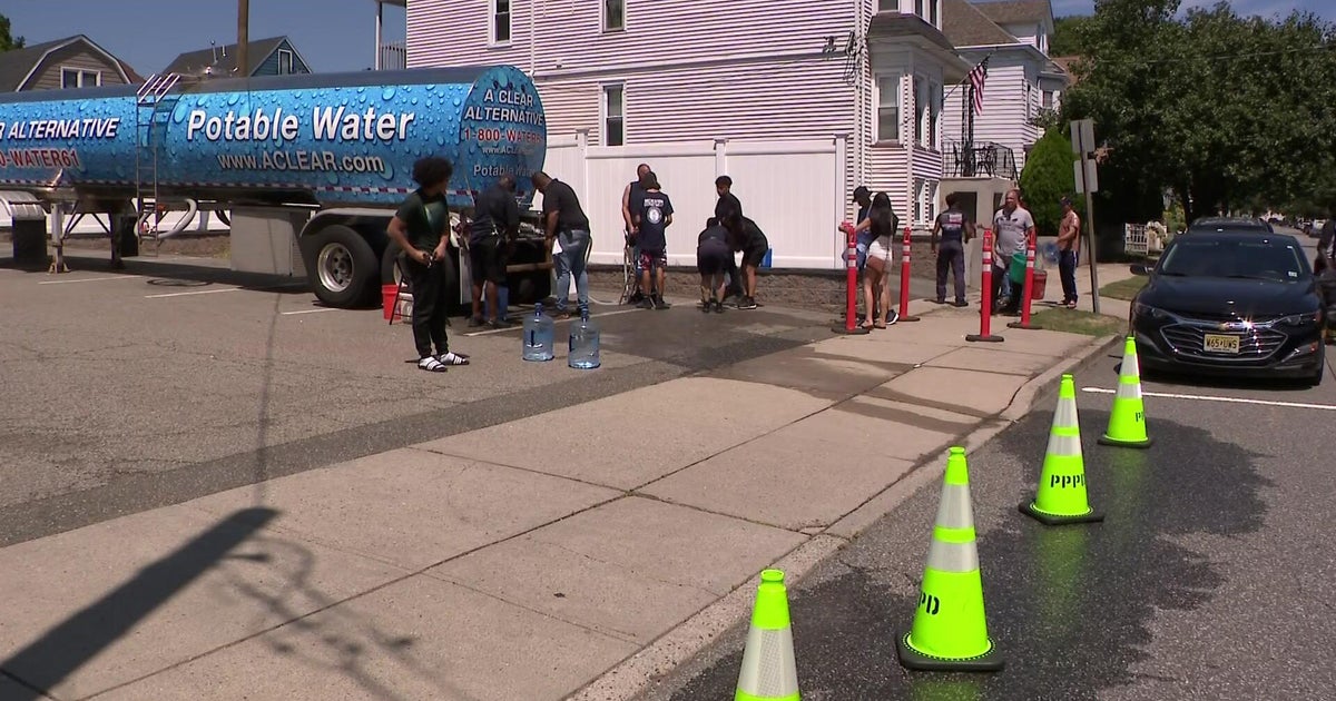 Free water, portable toilets available for Paterson, N.J., residents impacted by water main break