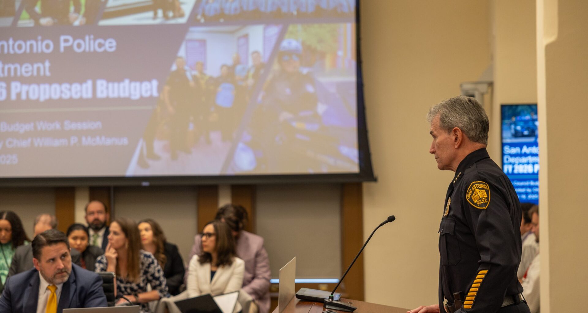 San Antonio City Council divided over police hiring for 2026 budget