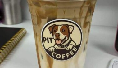 Find dog-loving Pit Coffee inside Fort Worth gas station