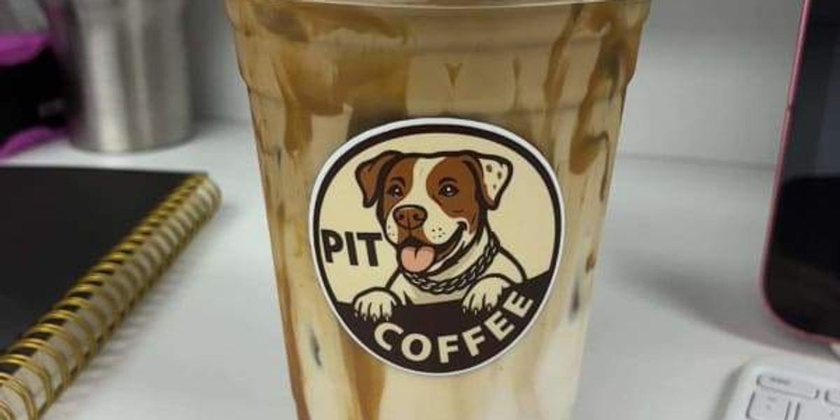 Find dog-loving Pit Coffee inside Fort Worth gas station