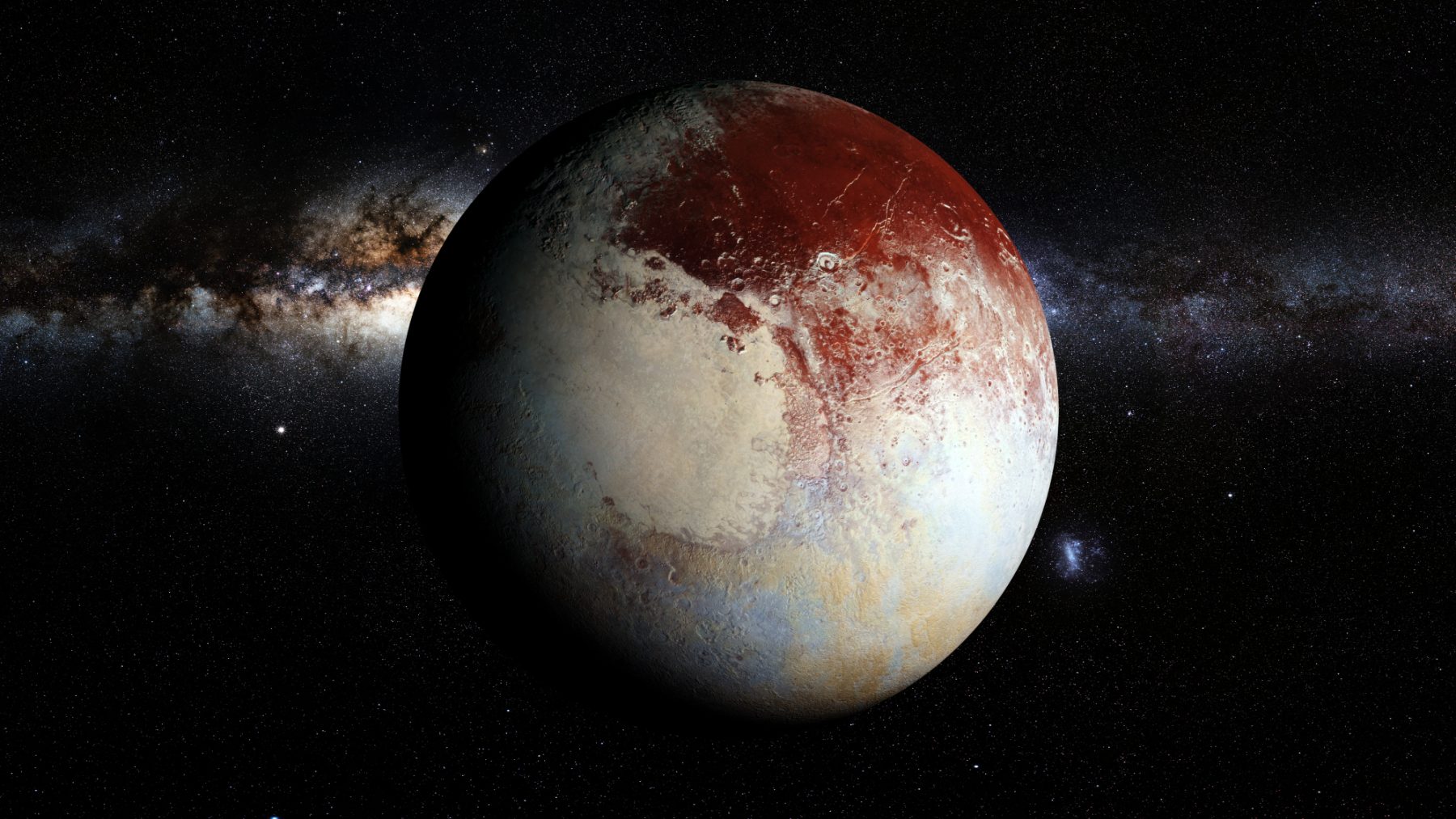 A cosmic fossil is found beyond Pluto