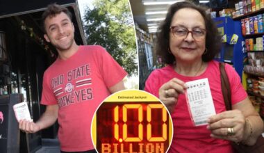 Powerball fever strikes NYC as jackpot soars to $1B