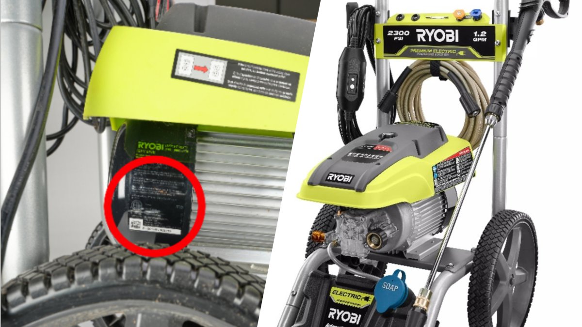 Pressure washers recalled after consumers report explosions – NBC Los Angeles